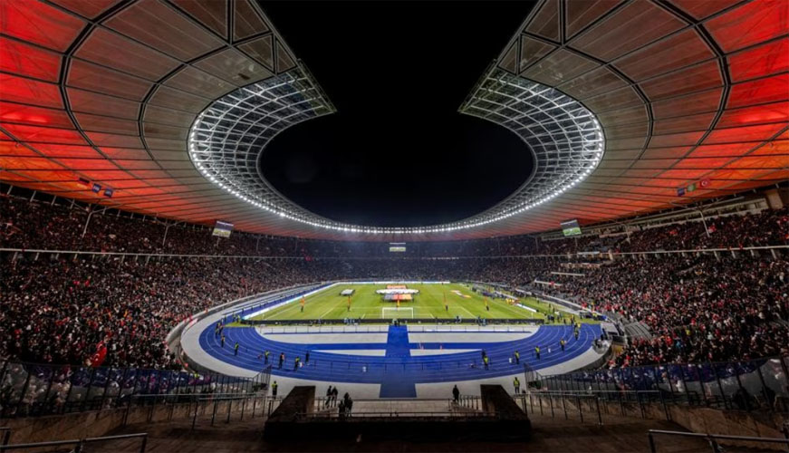 SEMARAK: Gelaran putaran final Piala Eropa 2024 disertai dengan 10 stadion yang akan disertakan