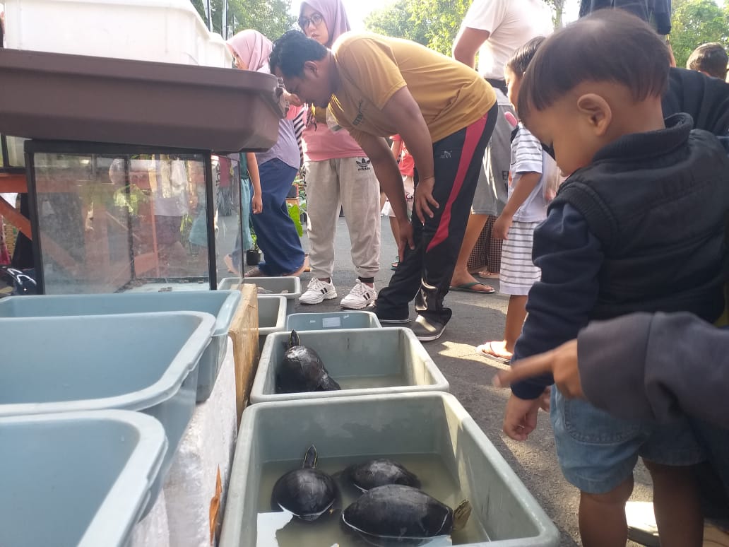 CINTA ALAM: Zona Tanaman hias dan satwa juga hadir bagi para penghobi