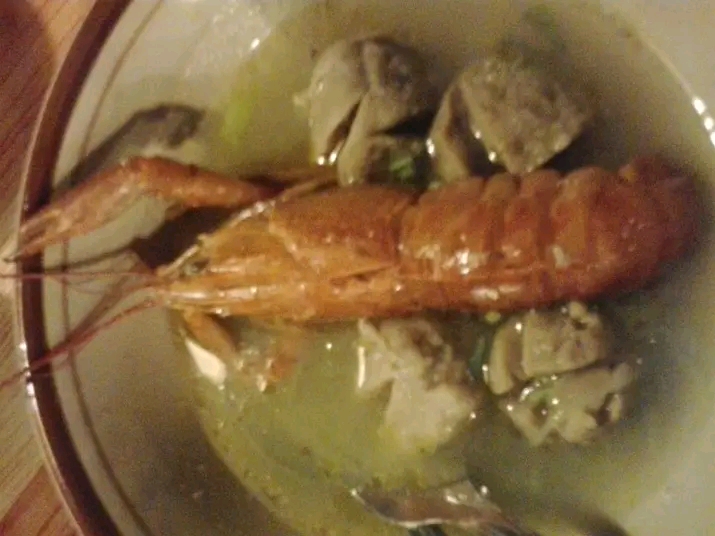 AROMA SEAFOOD: Bakso Lobster juga digemari karena rasanya yang unik