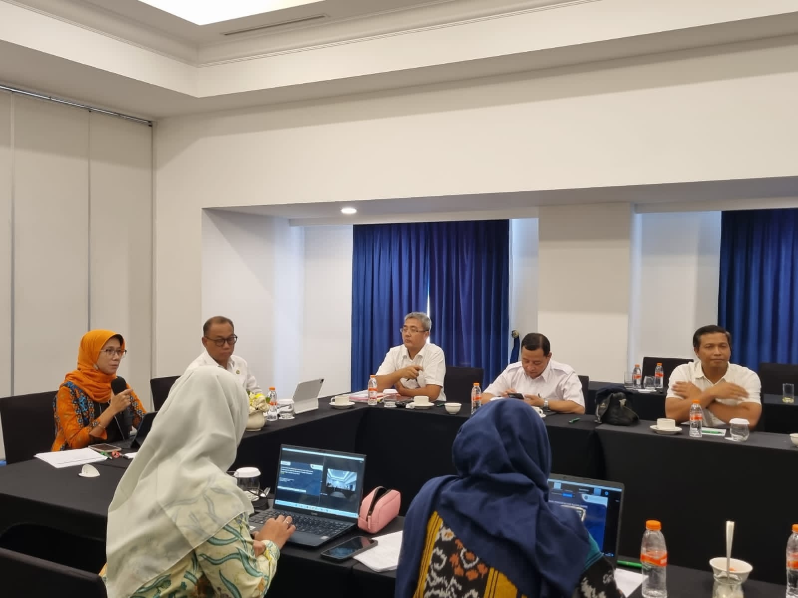 PERCEPAT JLS: Tim Pemkab Banyuwangi rapat bersama Kementerian ATR/BPN terkait penuntasan pembangunan JLS Banyuwangi-Jember.