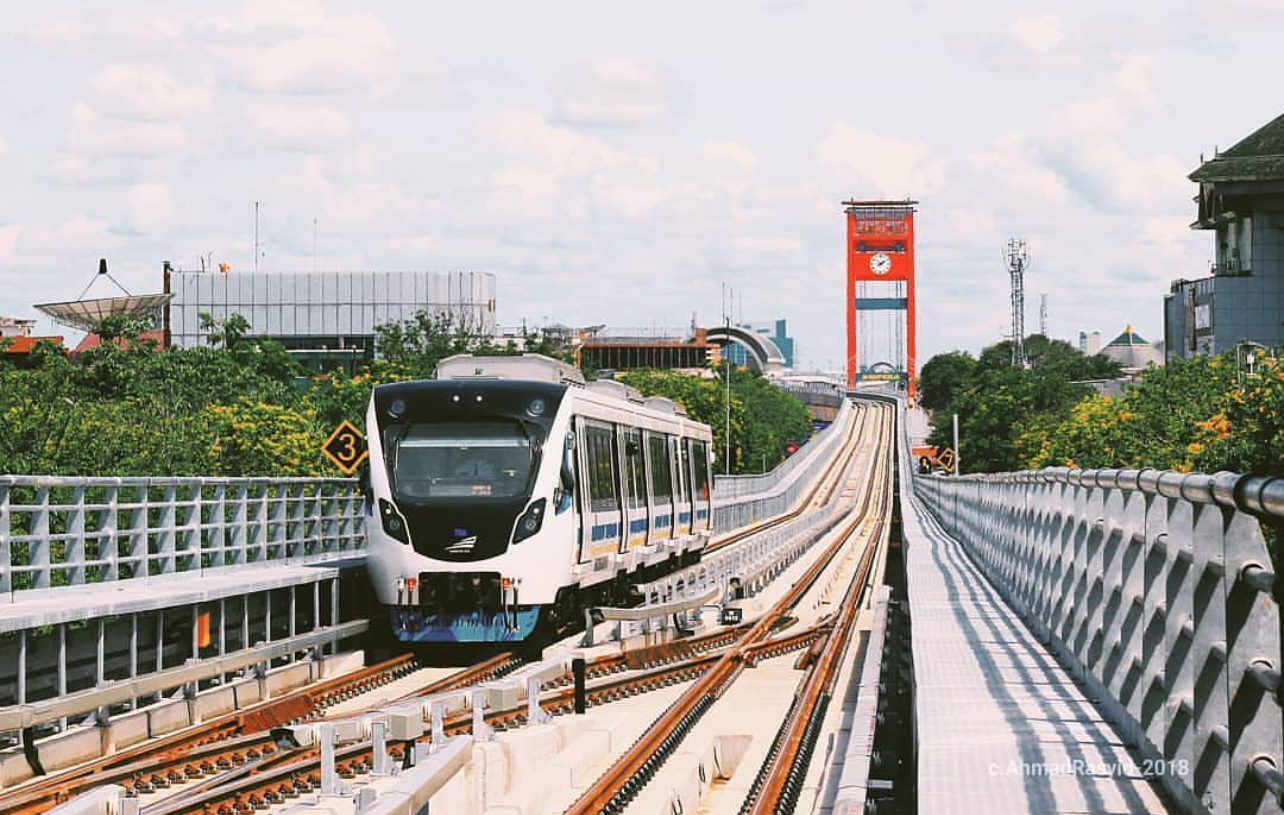 Operasional LRT Sumatera Selatan terhambat imbas gangguan listrik.