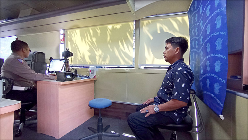 SEMAKIN DEKAT: Layanan SIM keliling Polresta Banyuwangi hadir di 3 kecamatan