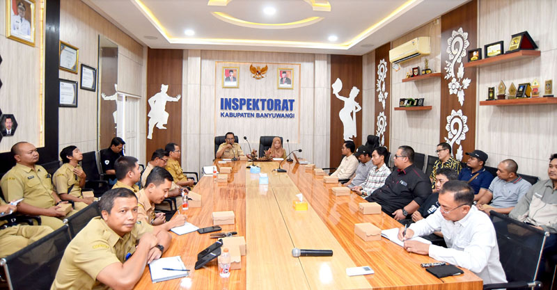 LINTAS ELEMEN: Kalangan internal pemkab hingga mitra kerja dan pelaku usaha atau rekanan mengikuti sosialisasi tentang pencegahan gratifikasi.