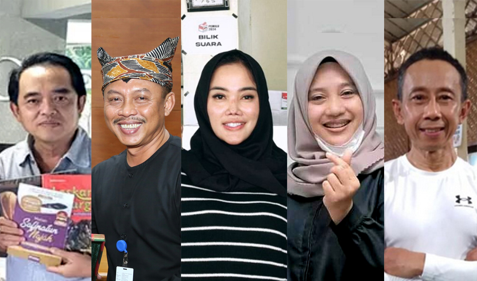 Ki-ka: Toni Hartono, Choiril Ustadi, Desi Prakasiwi, Ipuk Fiestiandani, dan Guntur Priambodo.