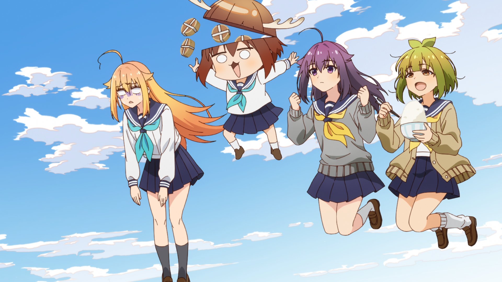 Anime adaptasi manga, "My Deer Friends Nokotan" akan mulai tayang besok Minggu (7/7).