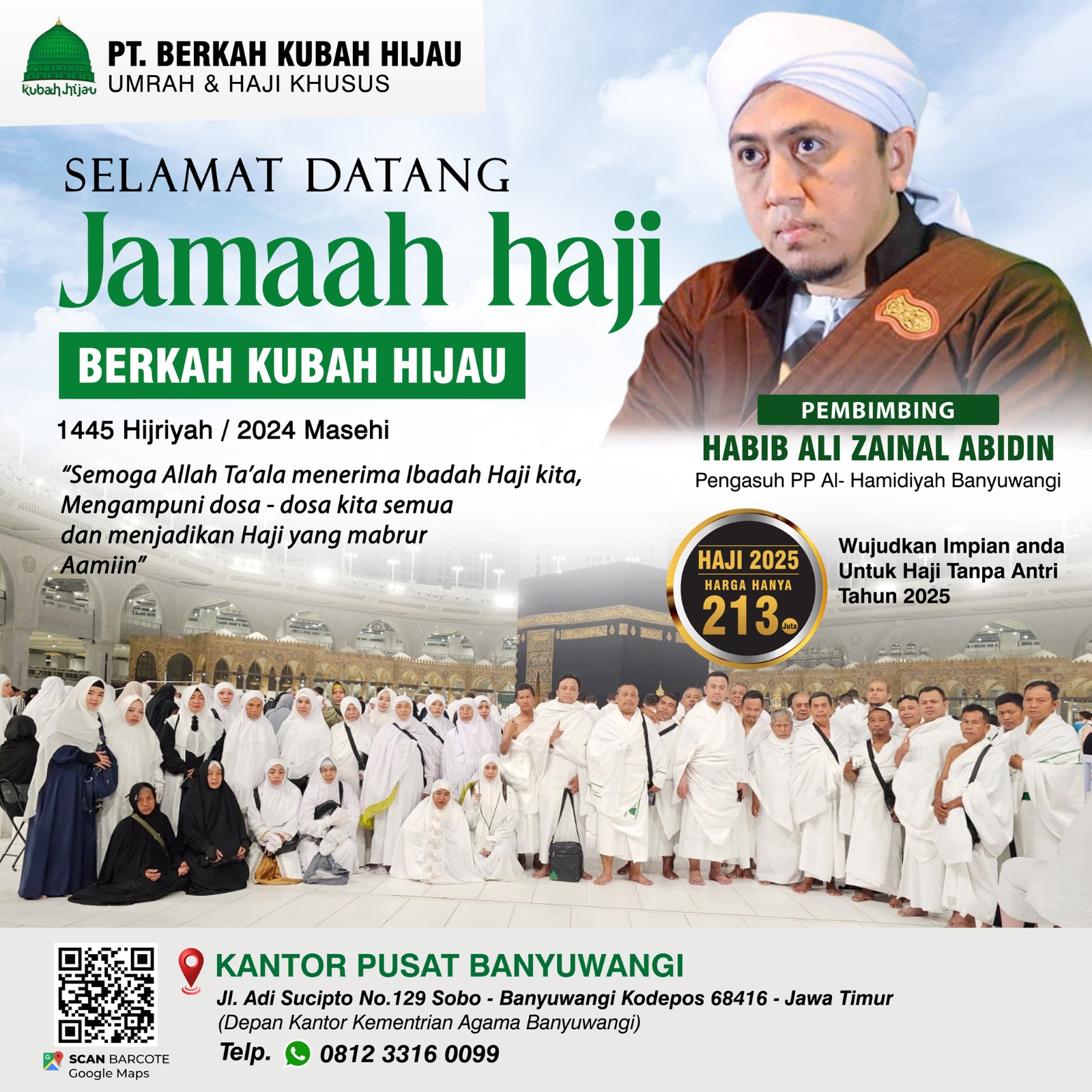 Jemaah Haji Berkah Kubah Hijau