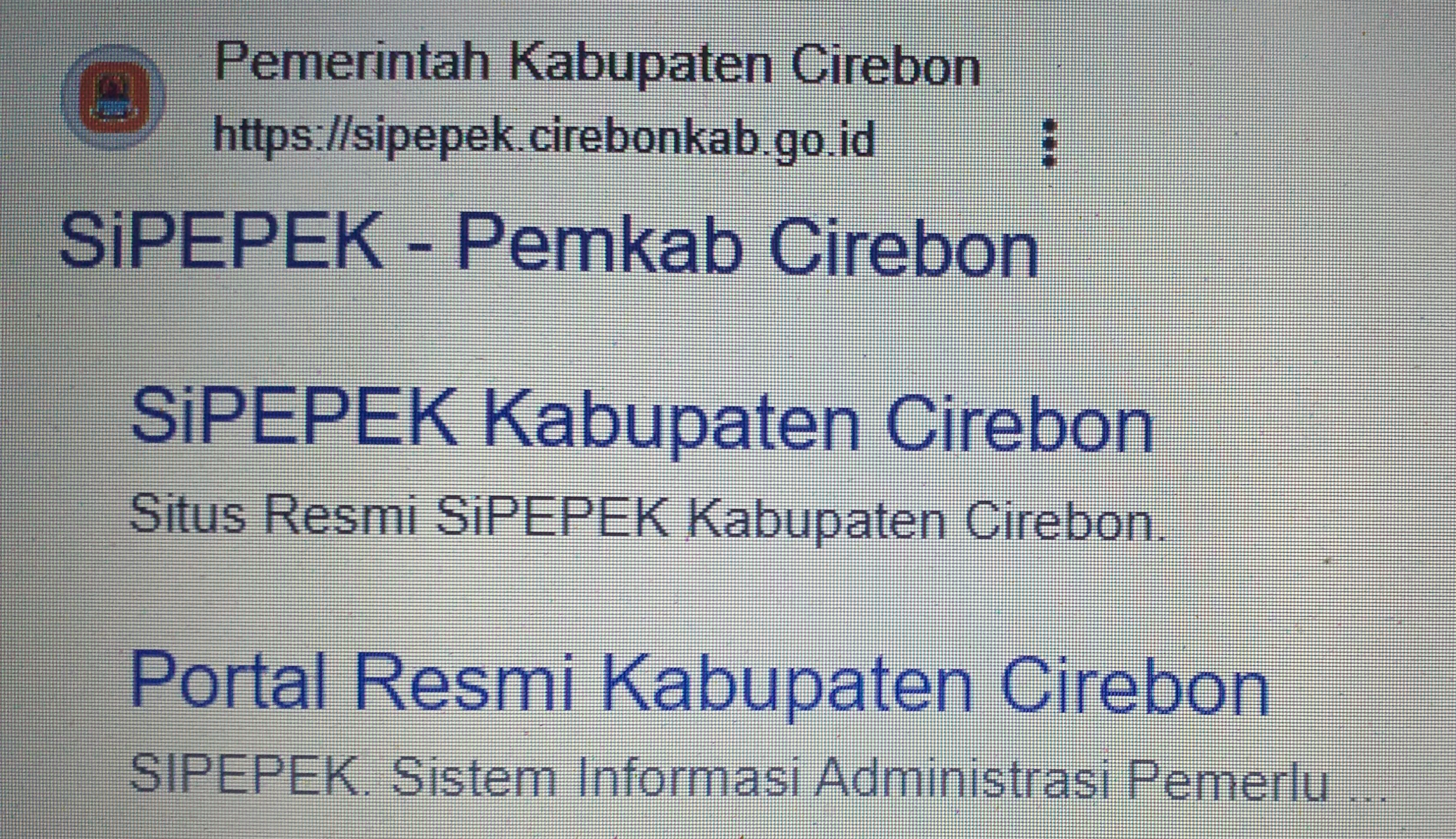 MEMANG BEDA: Aplikasi milik Kabupaten Cirebon yang bikin namanya salfok