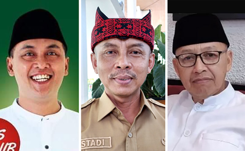 KH Achmad Munid Syafaat, Khoiril Ustadi Yudawanto, dan KH Muhaimin Asymuni.