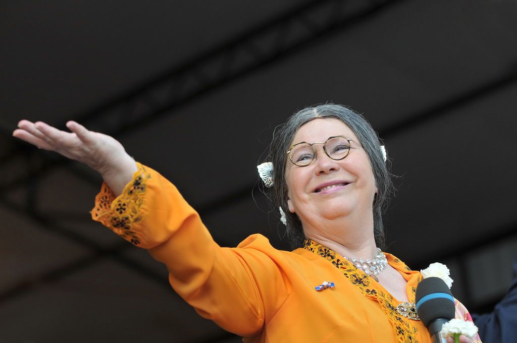 Sosok Tante Lien Wieteke van Dorf pada 2009 silam.