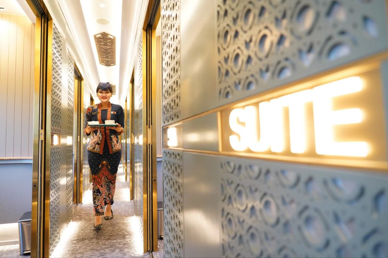 Suite Class Compartment, salah satu layanan kereta penumpang unggulan KAI.