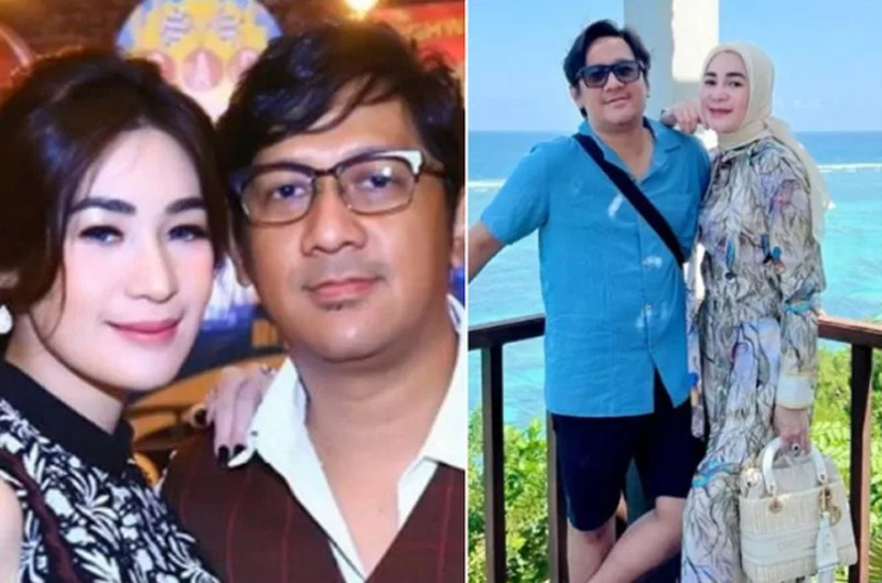 BERSAMA: Andre Taulany dan istri . Kini keduanya terancam berpisah