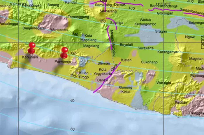 Selain terdapat 4 wilayah di Jateng yang rawan diterjang tsunami saat gempa megathrust, ternyata juga ada satu wilayah di Jateng yang rawan gempa.