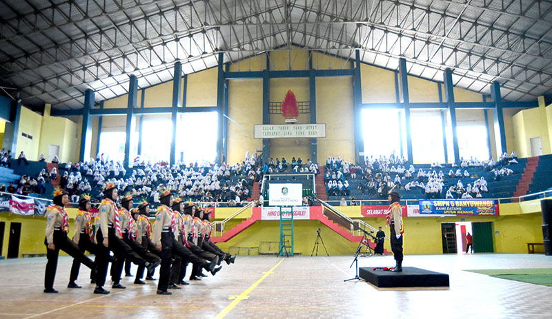 LUAS: GOR Tawang Alun ditetapkan sebagai venue lomba LKBB 2024. Namun sebelum lomba, perwakilan peserta wajib hadiri temu teknik.