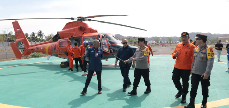 DISIAGAKAN: Helikopter Basarnas siap mendukung gelaran MotoGP Mandalika 2024
