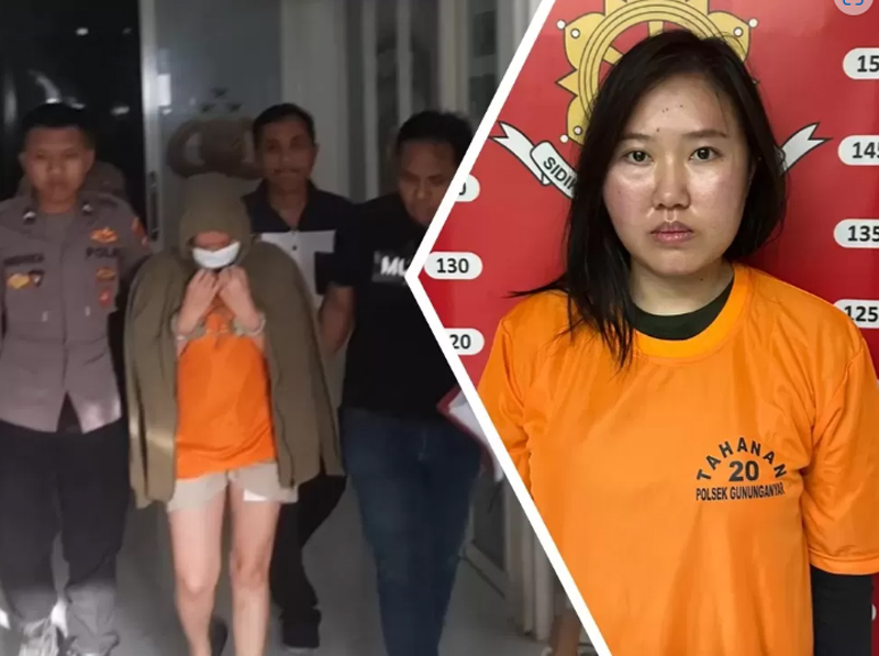 DIAMANKAN: Pelaku diduga aksinya direncakan untuk begal taksi online