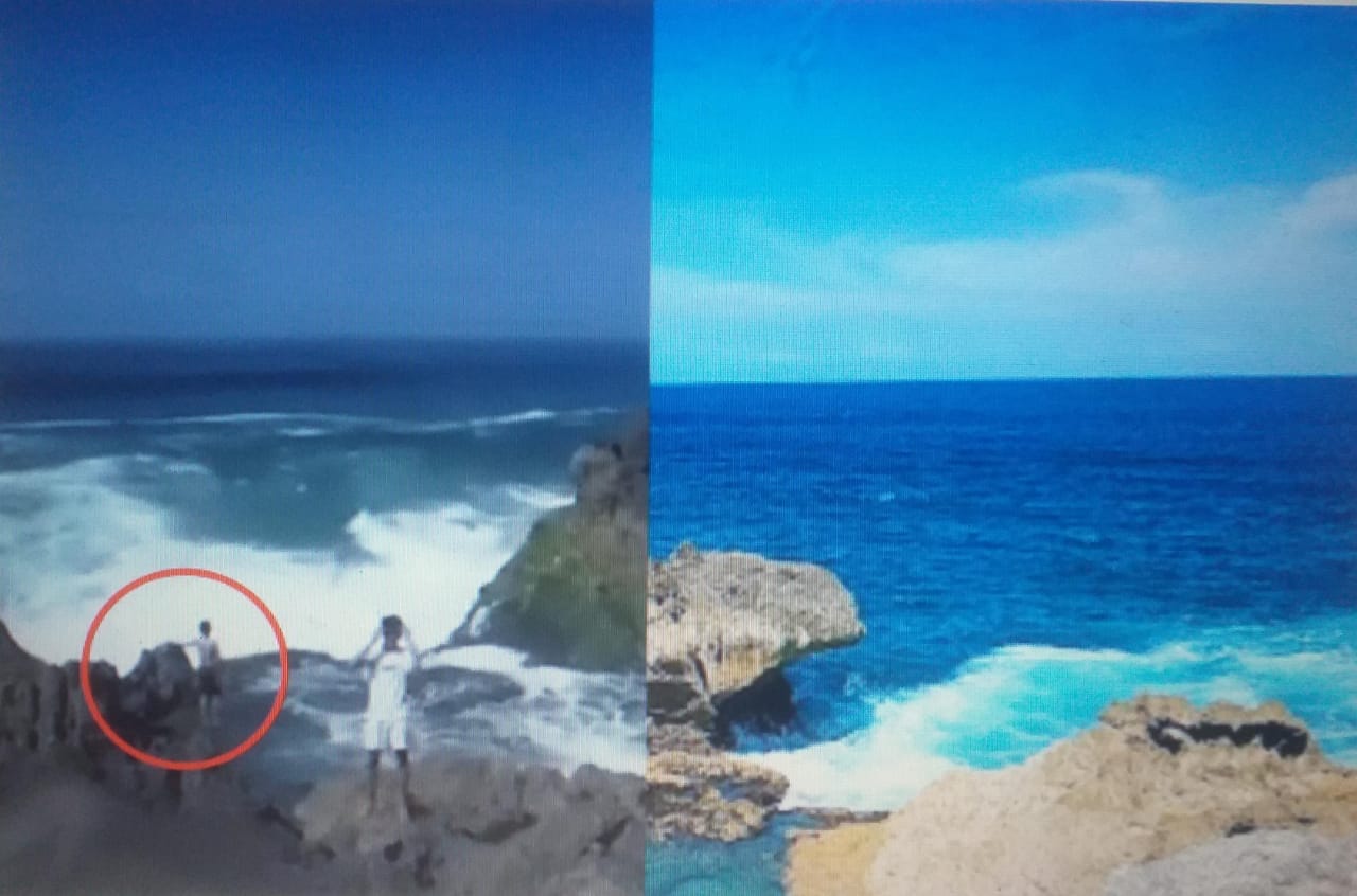 NAHAS: Memasuki hari ketiga korban yang terseret gelombang laut masih belum ditemukan