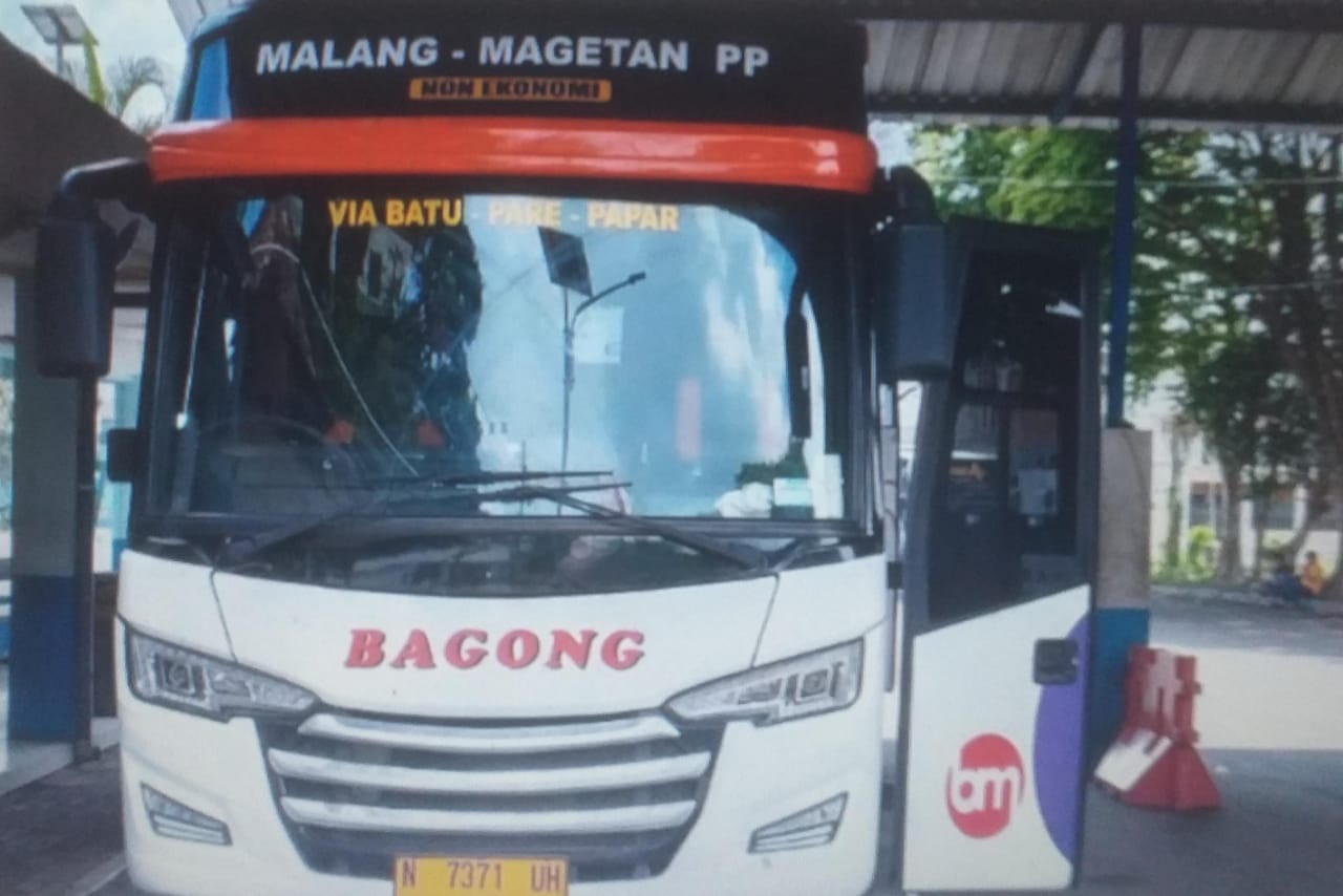 SIAP LAYANI PENUMPANG: Bus Mania bisa gunakan bus Bagong untuk rute perjalanan Malang-Magetan
