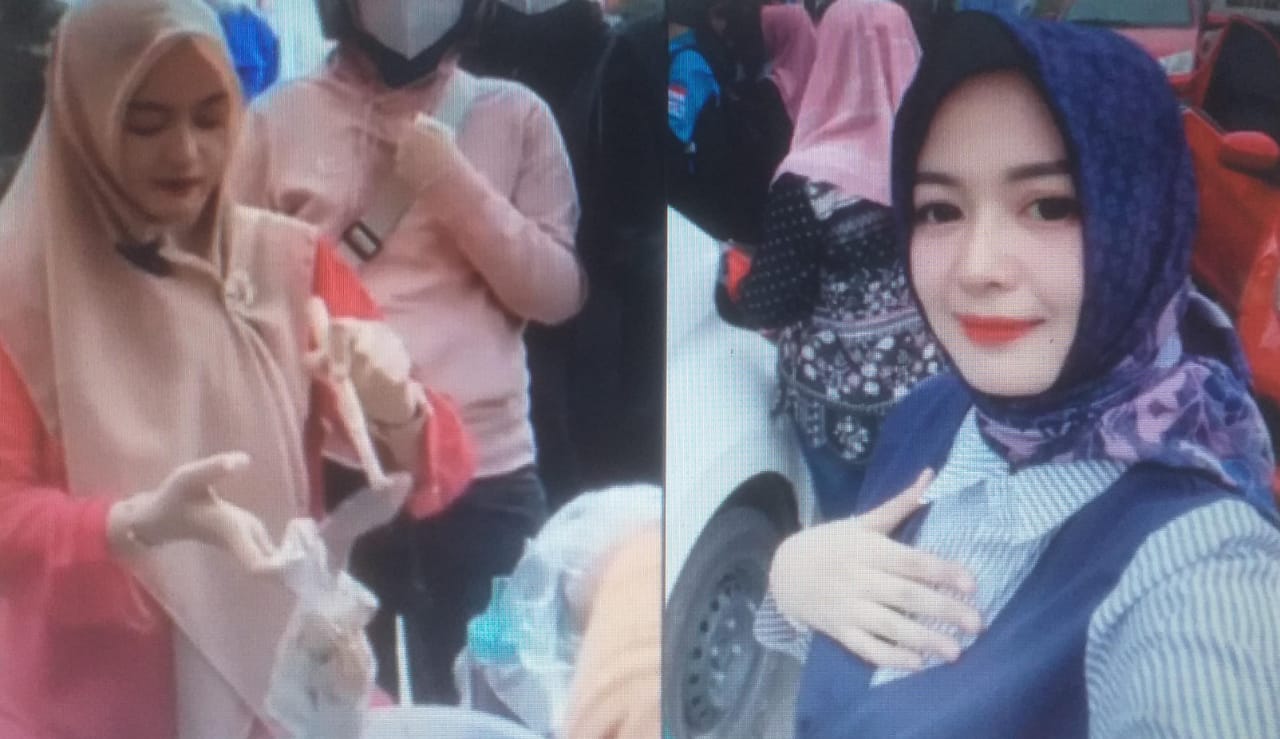 LARIS MANIS: Elma Nurmala bisa menjual 25 kg cilok dalam sehari
