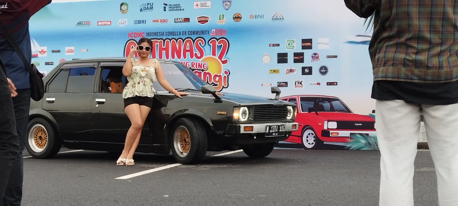 SEMARAK: Komunitas Toyota Corolla DX dari penjuru Indonesia hadir di Banyuwangi dalam Gathnas ke-12