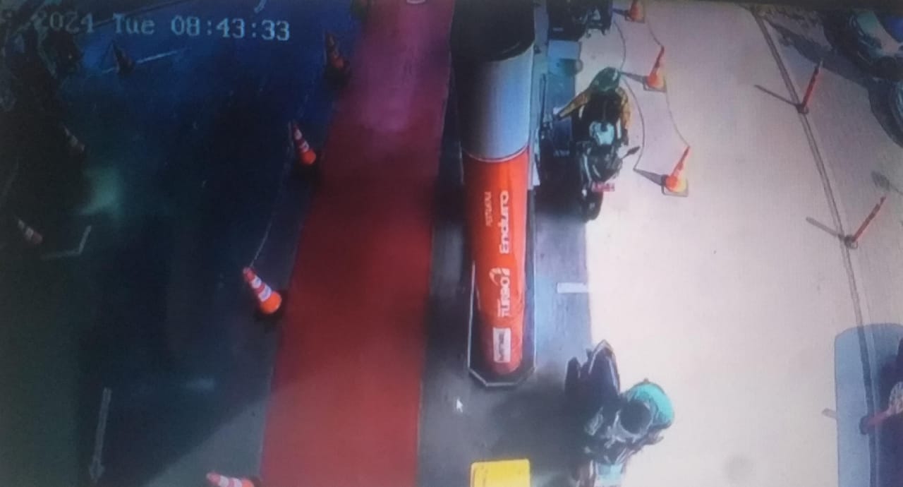 REKAMAN CCTV: Aksi kekerasan yang dialami petugas SPBU di Semarang terekam kamera