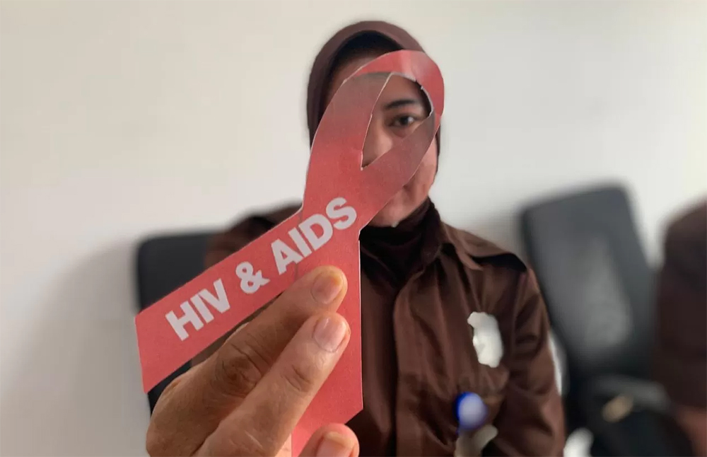 Ilustrasi HIV/AIDS.