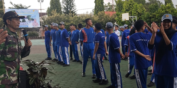 BAHAGIA : Setelah diumumkan menjadi tiga besar kelompok PBB di hari pertama dan pelaksaan final pada Kamis (14/12/2024) di lapangan Semegah