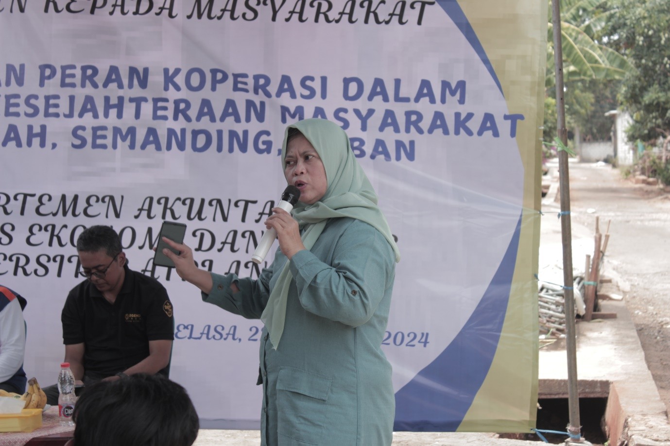 Penyampaian materi.