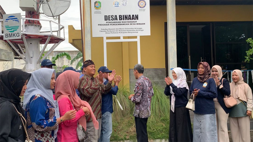 Dokumentasi Peresmian Desa Binaan. Foto: Tim Pelaksana