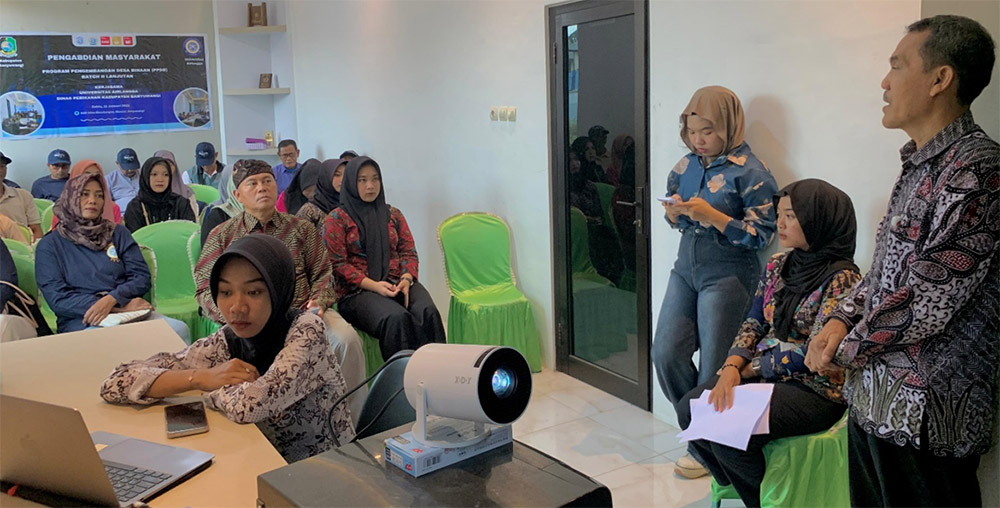Dokumentasi Materi Penguatan Kelembagaan Kelompok. Foto: Tim Pelaksana