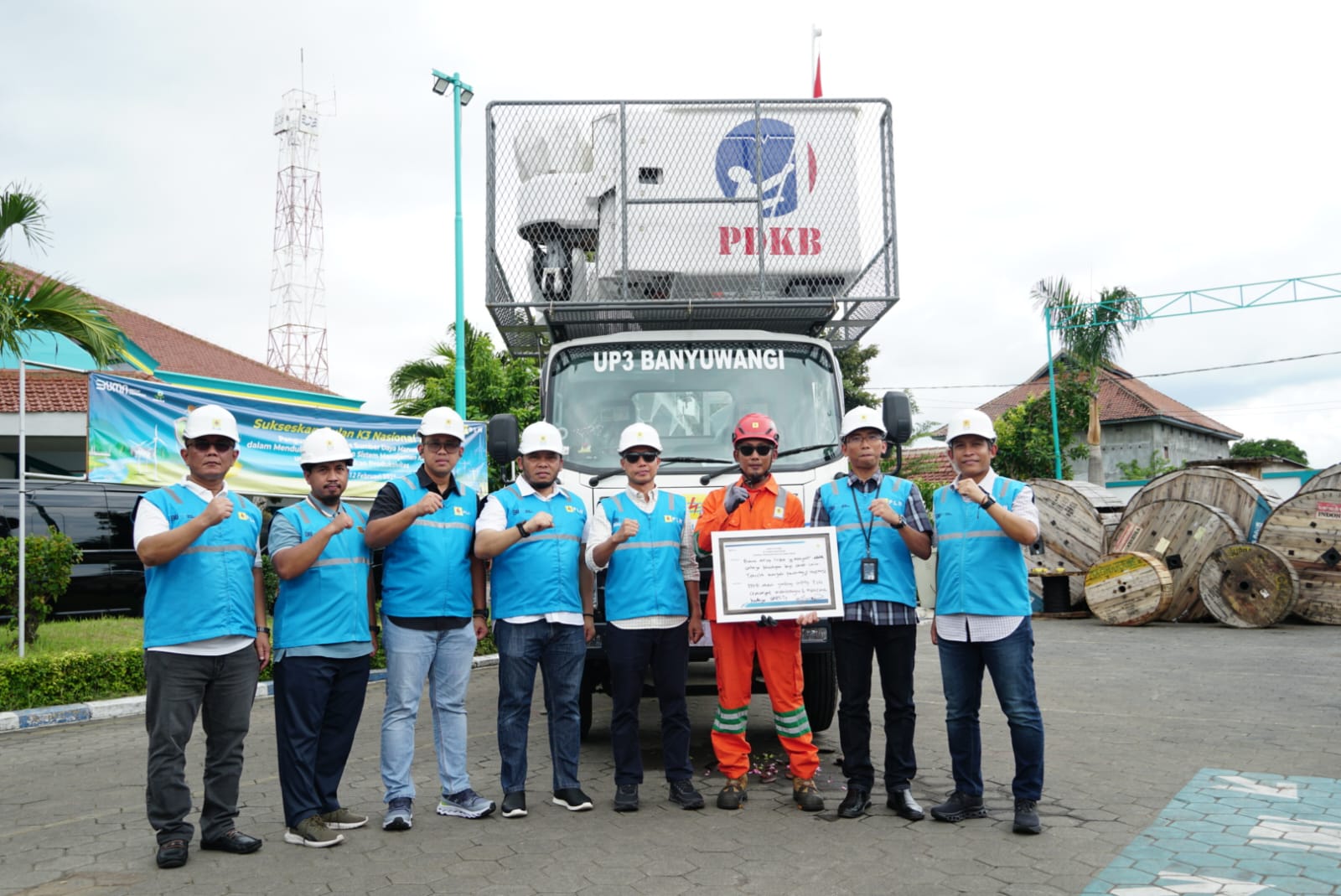 PLN UP3 Banyuwangi meluncurkan armada PDKB Sentuh Langsung.