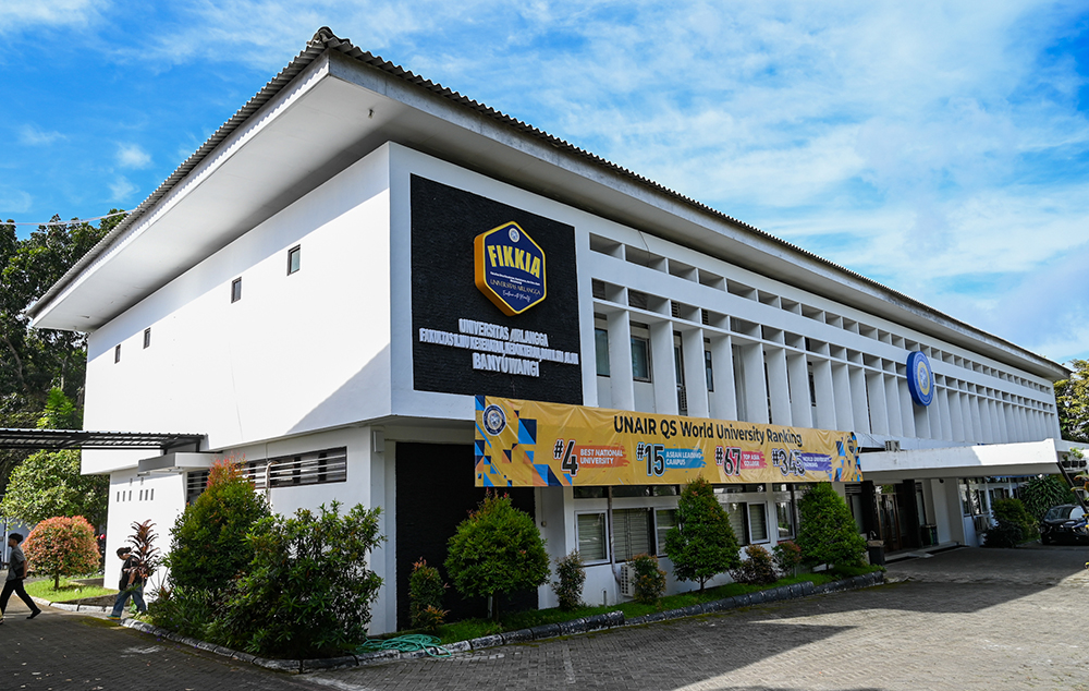 KANDIDAT CAGAR BUDAYA: Gedung bersejarah eks Sasana Wiyata Karya menjadi salah satu gedung kuliah FIKKIA Unair Banyuwangi.