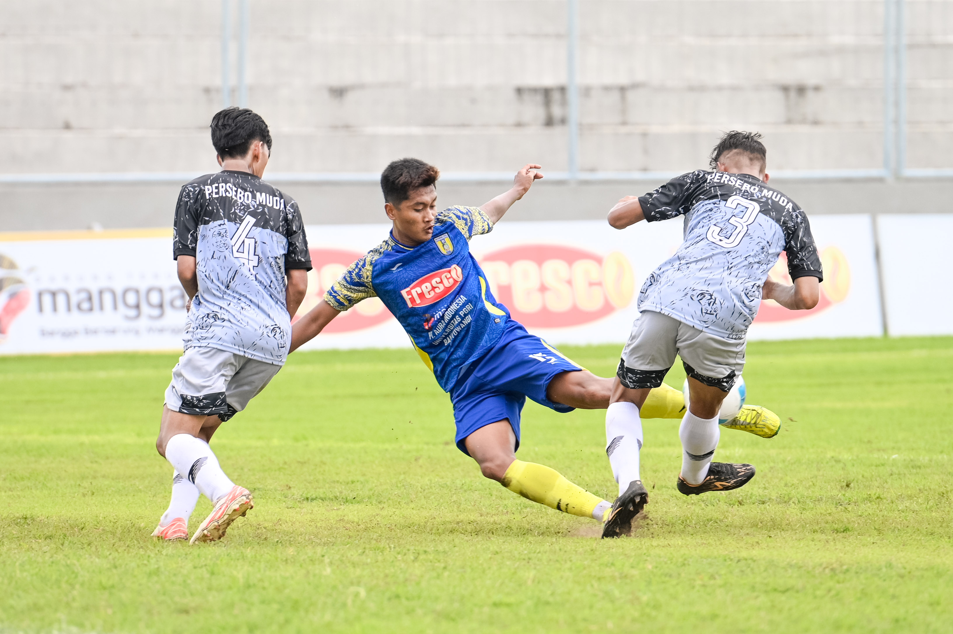 AWAY KEDIRI: Banyuwangi Putra bermain di Stadion Brawijaya Kediri dalam babak 16 besar Liga 4 Jatim
