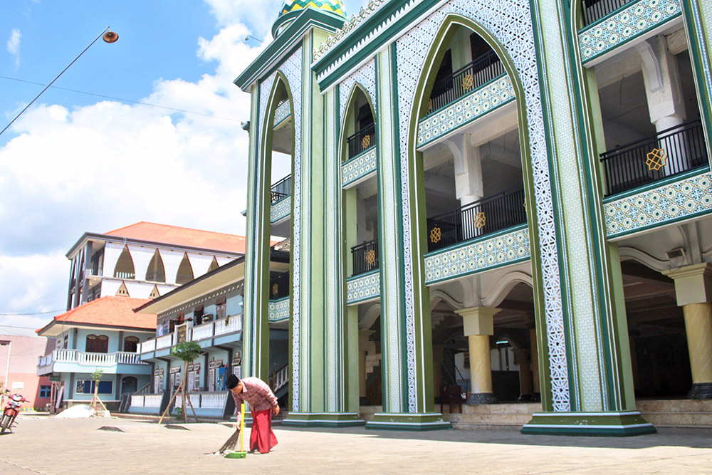 TERBESAR: Perkembangan UIMSYA tak lepas dari kehidupan santri di kompleks pondok pesantren Darussalam, Blokagung, Kecamatan Tegalsari, Banyuwangi.