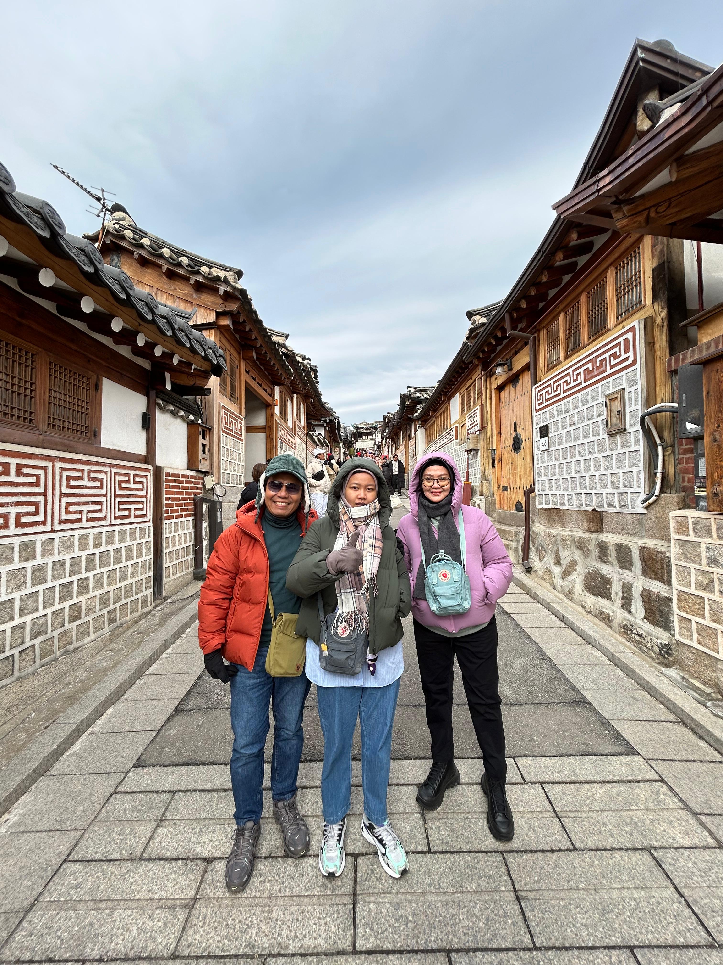 Bentuk Hanok di Bukchon