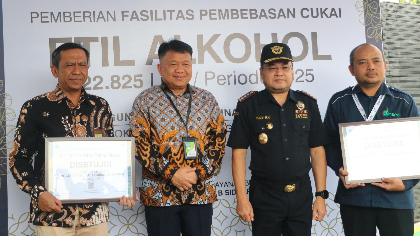 Bea Cukai mendorong pemanfaatan energi terbarukan yang lebih ramah lingkungan dan kompetitif.