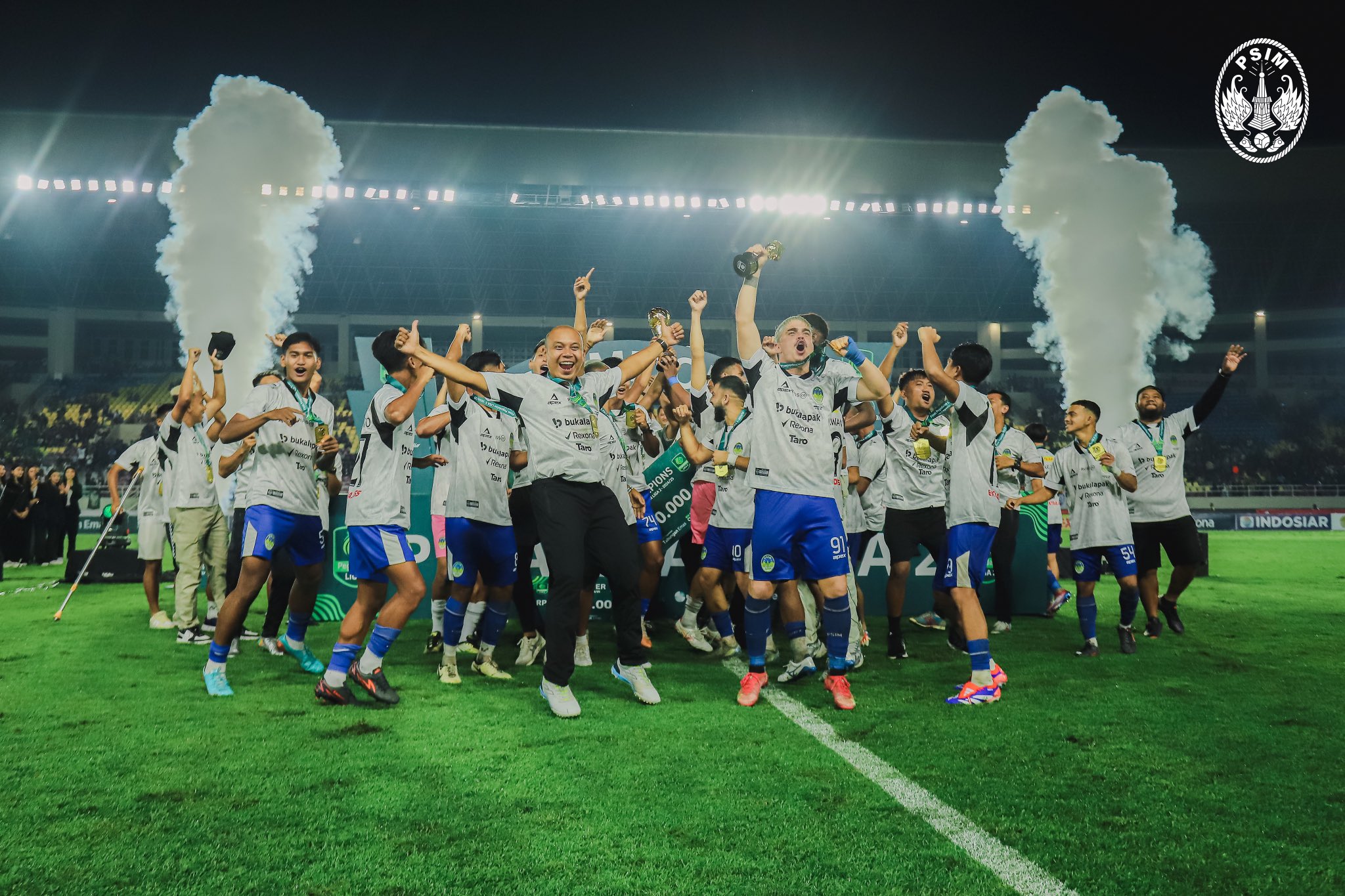 JUARA: Liga 2 musim 2024/2025 menjadi milik PSIM Yogyakarta sekaligus memastikan tampil di Liga 1