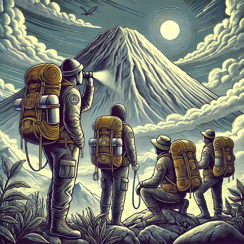 SEVEN SUMMIT: Puncak Carstensz menjadi salah satu gunung tertinggi di Indonesia