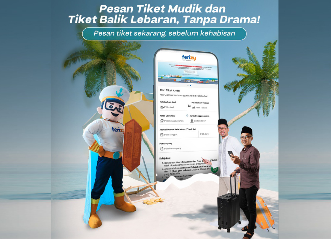 Ilustrasi pembelian tiket kapal Ferry. (foto: trip.ferizy.com)