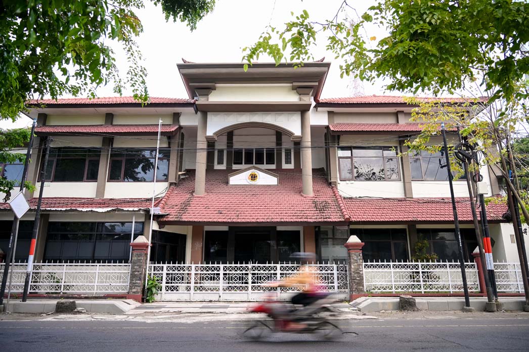 BEKAS KANTOR BPN: Pemkab Banyuwangi sudah menyiapkan tiga alternatif lokasi perkuliahan kampus ISI Surakarta di Banyuwangi.
