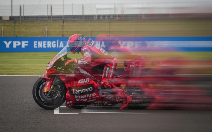 Sesi pertama MotoGP Argentina 2024 akhirnya berlangsung setelah absen sejak tahun lalu.