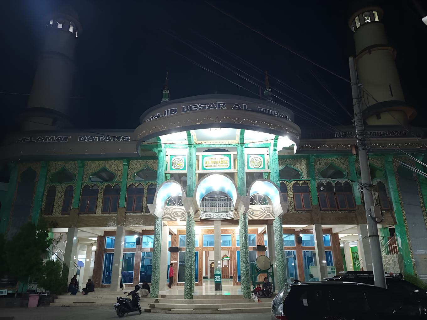 DEKAT PELABUHAN: Masjid bisa menjadi jujukan bagi pemudik yang melintas di jalur Denpasar - Gilimanuk