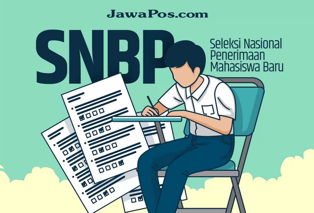 Ilustrasi Seleksi Nasional berdasarkan Prestasi (SNBP). (Dimas Pradipta/JawaPos.com)