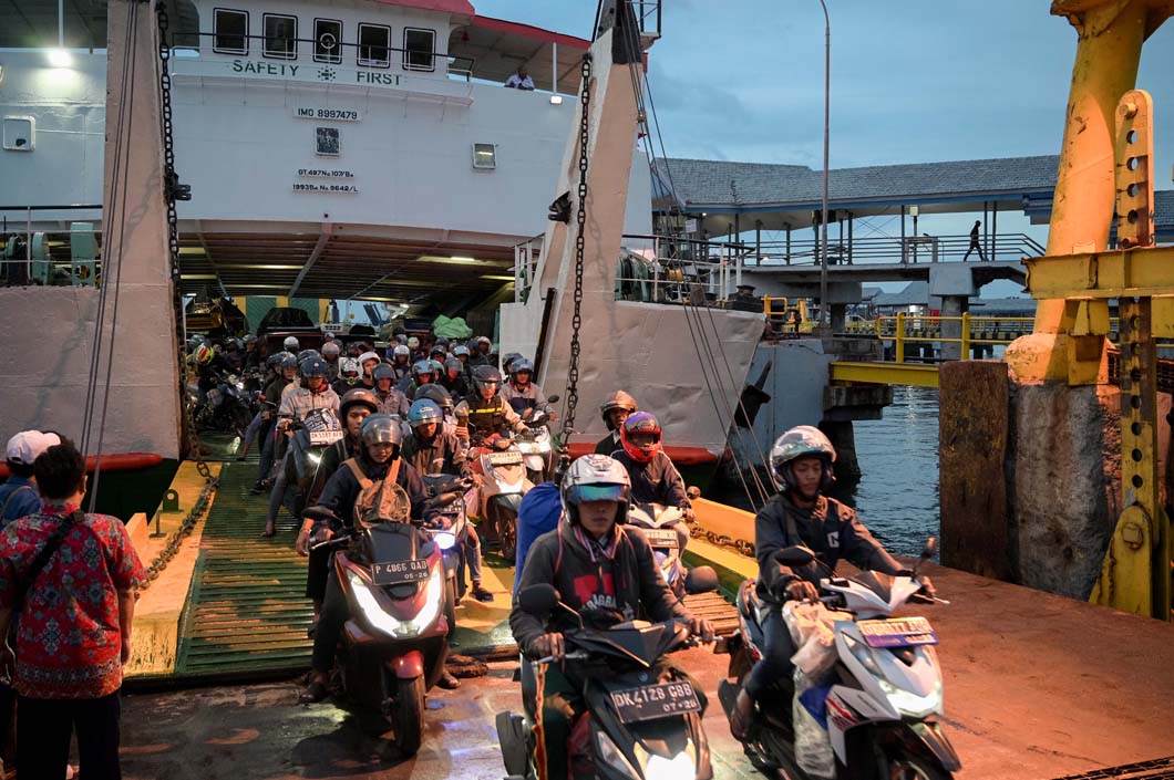 CUACA EKSTREM: Gelombang tinggi berpotensi melanda Selat Bali dalam beberapa hari kedepan