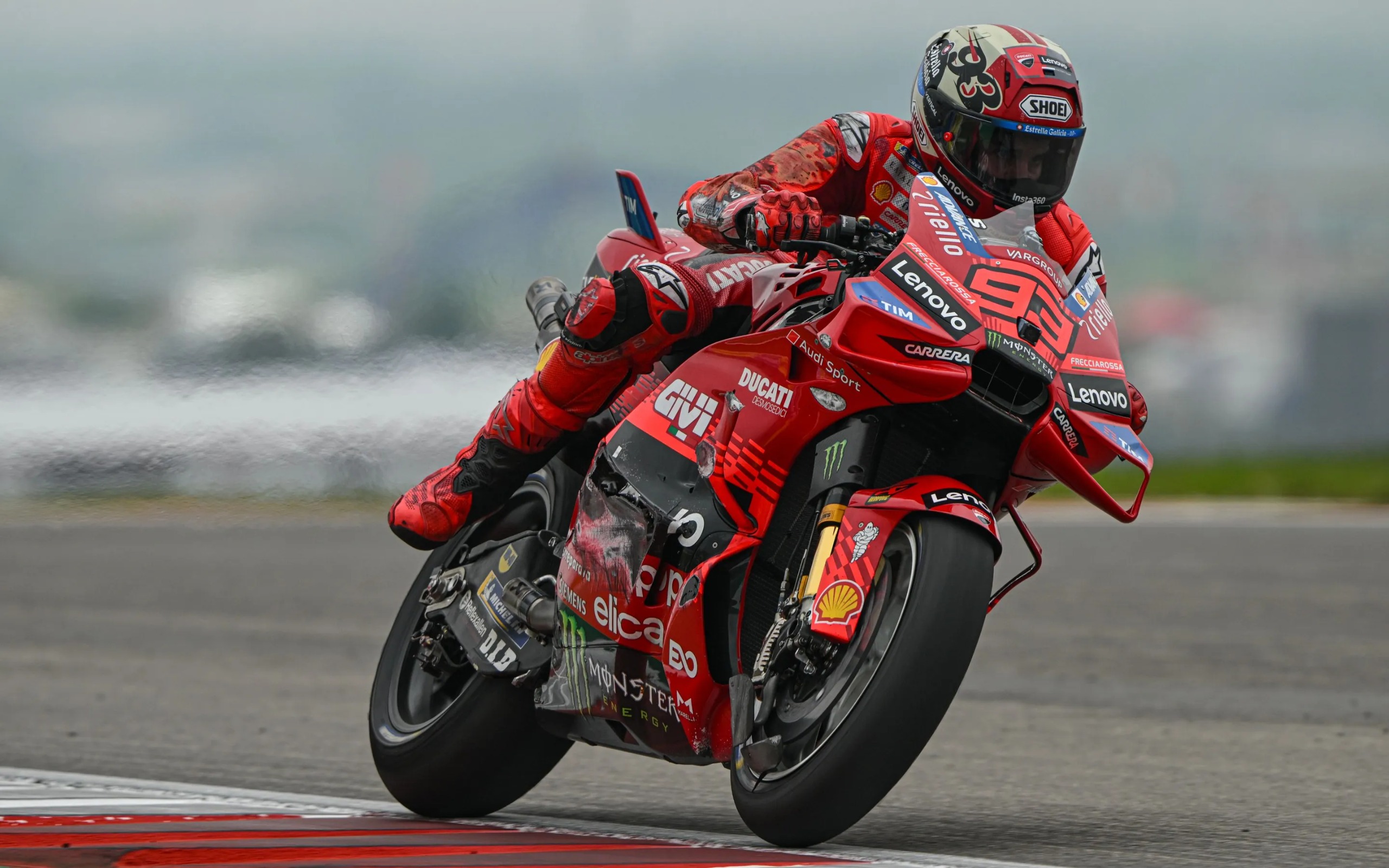 Marc Marquez gagal mempertahankan dominasinya di MotoGP COTA Amerika 2025.
