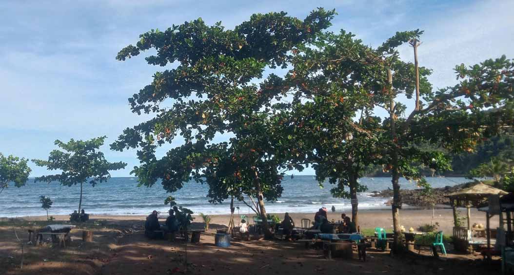 MENINGKAT: Wisata legend Pantai Grajagan masuk Dusun Grajagan Pantai, Desa Curahjati, Kecamatan Purwoharjo masih diminati Masyarakat, Jumat (4/3).