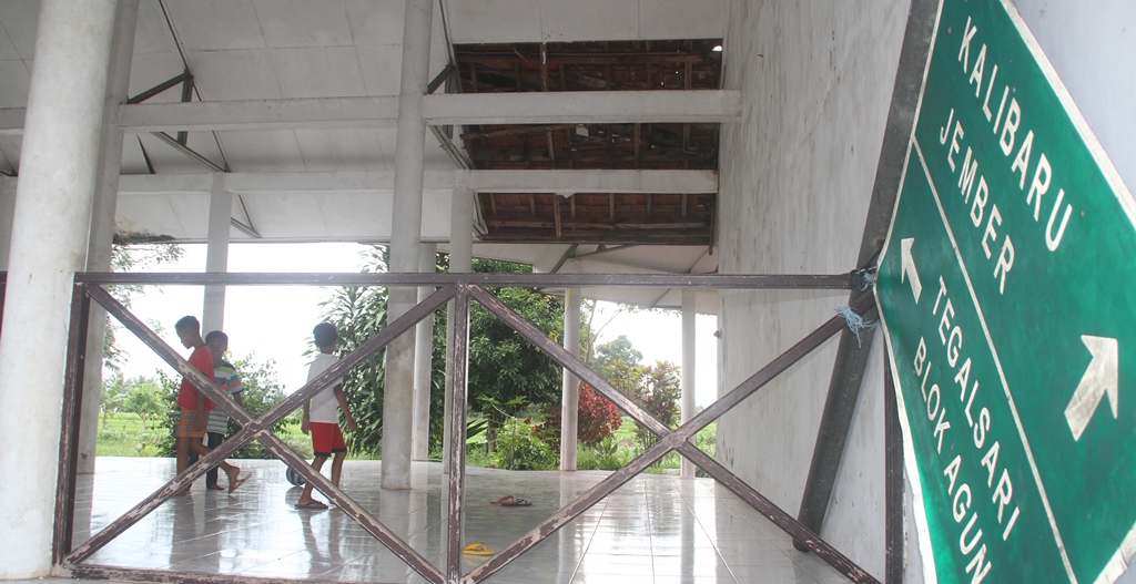 SEPI: Salah satu sudut Terminal Wiroguno di Kecamatan Genteng, Banyuwangi, dipotret beberapa tahun silam.