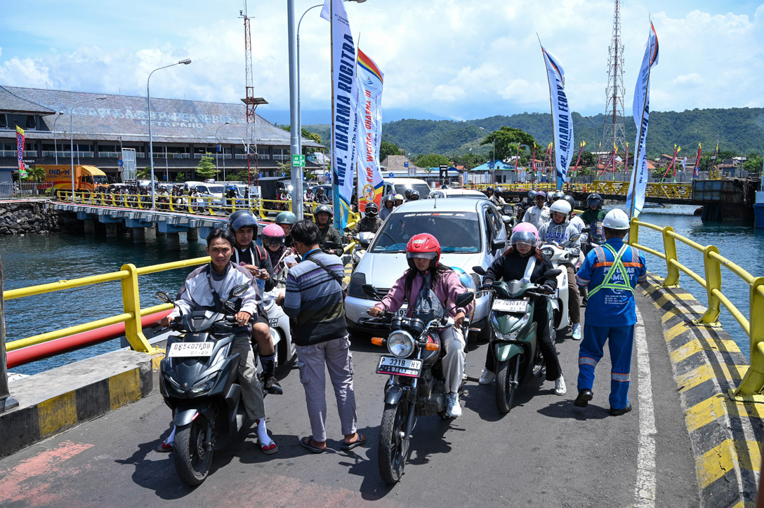 TIDAK VALID: Manifest penumpang tidak valid menjadi sorotan dari Polres Jembrana