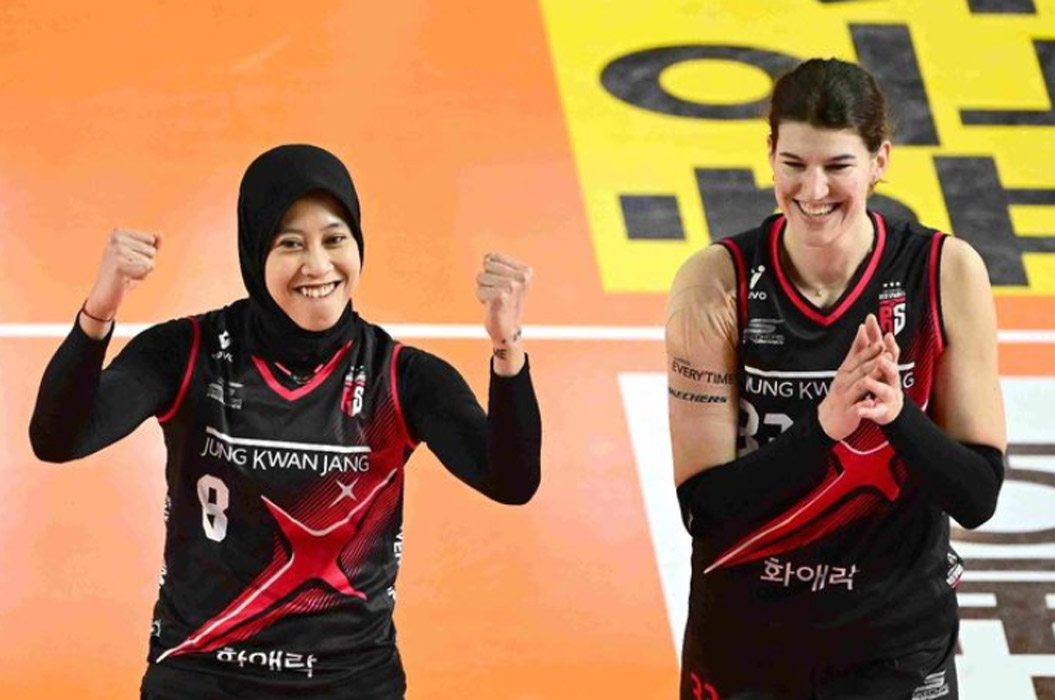 Megawati dan Vanja Bukilic. (KOVO)