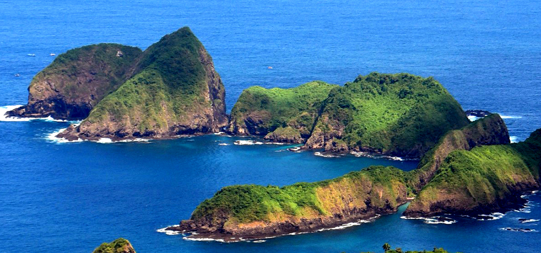GUGUSAN HIJAU: Pulau Bedil di wilayah Kecamatan Pesanggaran, Banyuwangi. (Ramada Kusuma/Radar Banyuwangi)