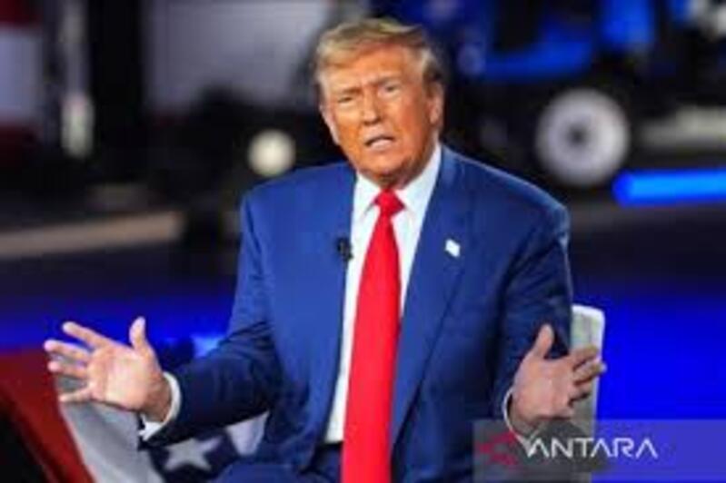 MELUNAK: Donald Trump mulai melunak kepada Tiongkok soal perang tarif